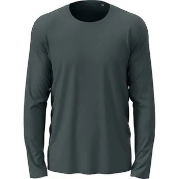 Pánské tričko Stedman Pánské Oeko-Tex tričko Stedman s dlouhým rukávem 160g/m Barva: Šedá, Velikost: XL S240