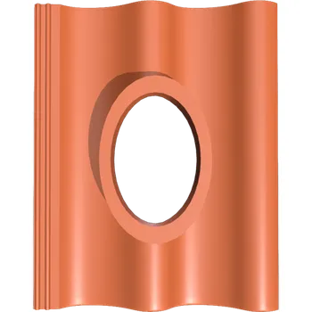 Střešní krytina Hodonka BRILIANT - taška prostupová - tmavě hnědá