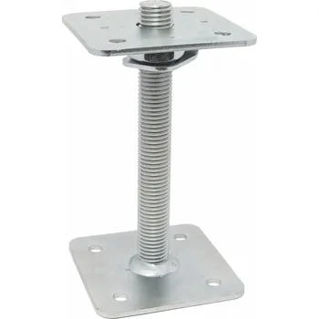 Hmoždinka Rapi-Tec patka pilíře 110x110/330mm, matice M24 s pojistkou, galv.zn.