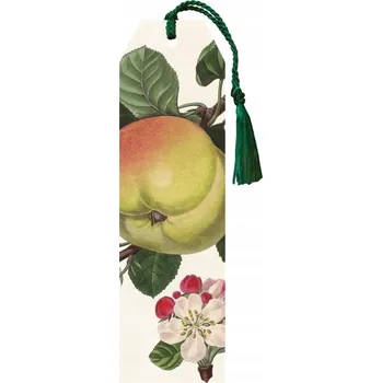 Záložka OZDOBNÁ ZÁLOŽKA DO KNIHY SE STUŽKOU JABLOŇ Krásná Záložka do Knihy