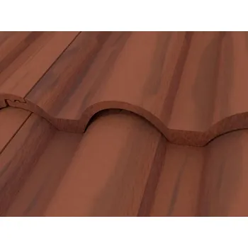 Střešní krytina Terran COPPO - taška větrací NOVÁ - antická červená