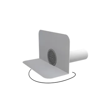 Hydroizolace TOPWET TWCE 75 PVC, chrlič vyhřívaný DN75/60cm s PVC manžetou