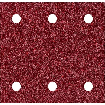Brusný papír Wolfcraft Wolfcraft 10 x samodržné brusné pásy Korund děrované &nbsp;60, 120, 240&nbsp; 1761000