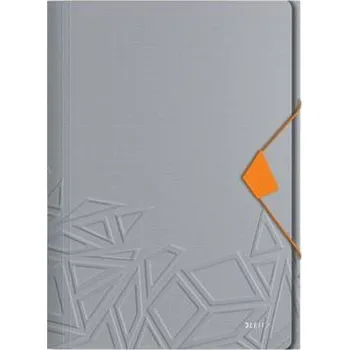 Archivační box LEITZ Tříchlopňové desky UrbanChic PP, A4, tmavě šedá 46490088