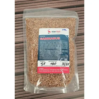 Krmivo pro rybičky Sušení korýši Gammarus 1,5 l