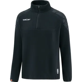 Pánská mikina Saller VIBE Fleece mikina BARVA: 350 černá, Velikost: XXL Lehká a hřejivá pro sport i volný čas