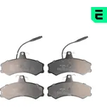 Sada brzdových destiček, kotoučová brzda OPTIMAL BP-09333