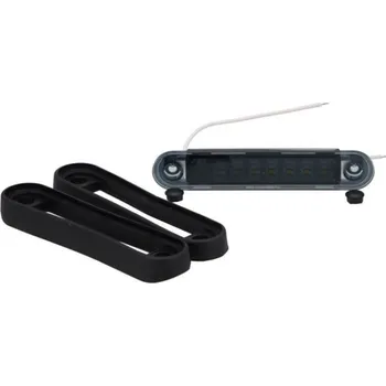 Osvětlení automobilu Světlo poziční - obrysové dlouhé rovné bílé LED, 12/36V, FRISTOM