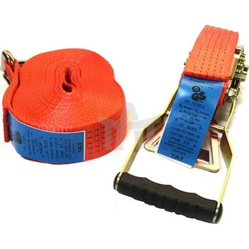 Upínací popruh Pás upínací s dlouhou ráčnou 5to./12m úzký hák ERGO STF 500 daN