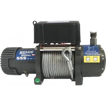 Husarwinch BST 8500 s ocelovým lanem