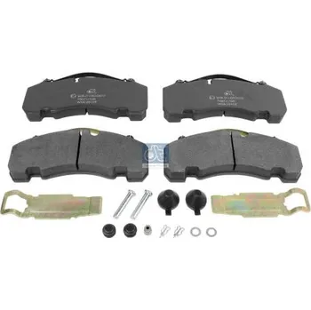 Brzdová destička Sada brzdových destiček, kotoučová brzda DT Spare Parts 10.14000