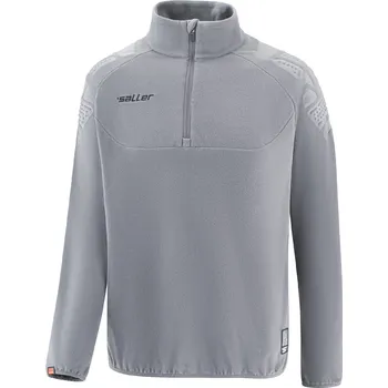 Pánská mikina Saller VIBE Fleece mikina BARVA: 550 šedá, Velikost: XXL Lehká a hřejivá pro sport i volný čas