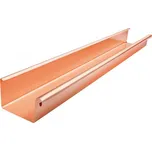 KJG Okapový žlab hranatý 250 mm, 4 m, měděný