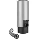 KJG Sběrač dešťové vody s hadicí bílo hliníkový 100 mm