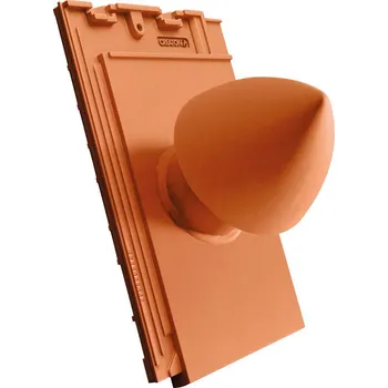 Střešní krytina Creaton - Simpla - sanitární pr.taška pr.100mm s hadicí a průchodkou, břidlicová glazura