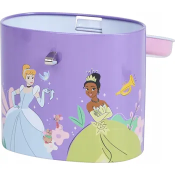 Pokladnička Kovová pokladnička pro princezny na zámek s klíčky