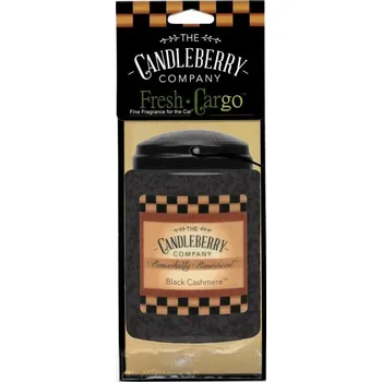 Vůně do auta Candleberry Candle Candleberry Vůně do auta Black Cashmere, 1 kus
