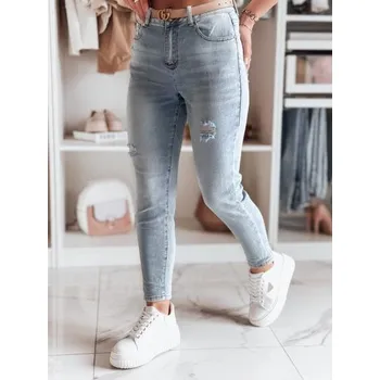 Dámské džíny Dámské džíny mom fit MOMWAY modré