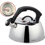 Klausberg Čajová konvice KB-7370, nerez, teploměr