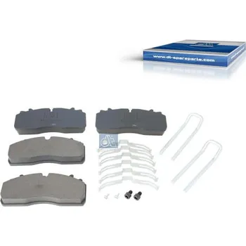 Brzdová destička Sada brzdových destiček, kotoučová brzda DT Spare Parts 6.95126