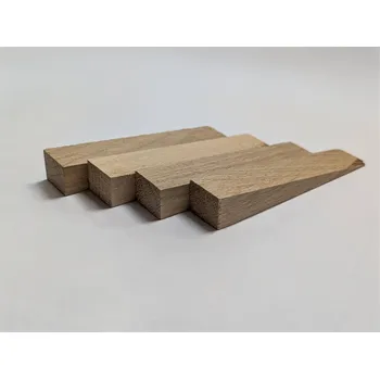 Havlíček truhlářství Dřevěný dubový klín, rozměr 0/16x20x100mm Balení: 10ks