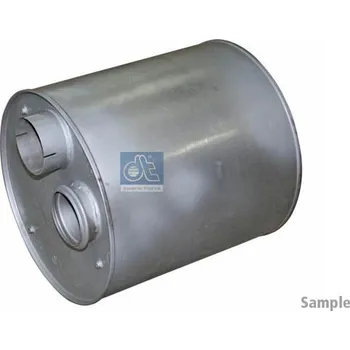 Tlumič výfuku Střední-/zadní tlumič výfuku DT Spare Parts 5.11055