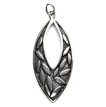 Přívěsek Stříbrný přívěsek s lístky - P988v (Stříbrný přívěsek s lístečky)