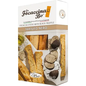 Slaná tyčinka Panificio Bo Focaccina tartuffo 100g (lanýže), Panifico Bo, Piemonte, Itálie