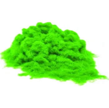 RYVALURES-DIPOVACÍ VLAS NA JIGOVÉ HLAVY FLUO GREEN 500G
