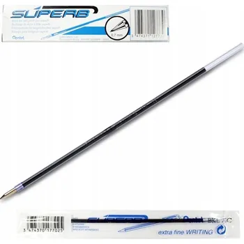 Náplň do psacích potřeb Náplň do propisky Pentel, modrý inkoust, náhradní náplně do propisek, modrá