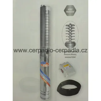 Čerpadlo AQUACUP s.r.o. ELECTRA INOX 100 100/68 M 230V, kabel 1m