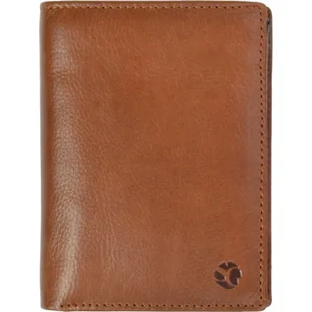 Peněženka Segali SG-101A pánská kožená peněženka tan/black