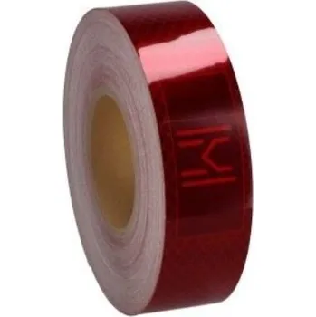 Lepicí páska Páska reflexní červená 50m role 50M VEM027/R