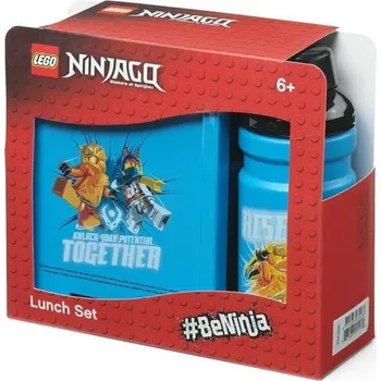 Dětské zboží LEGO® NINJAGO Set Láhev na pití a svačinový box - Arin a Sora