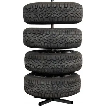 Uskladnění pneumatiky STOJAN NA KOLA PNEUMATIKY DISKY ZÁVĚS REGÁL STOJAN PRO AUTO ORGANIZÉR