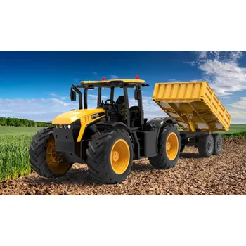 IQ models Traktor JCB s valníkem na…