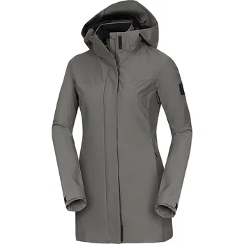 Dámská větrovka Northfinder Dámská outdoorová větruvzdorná 2L bunda LUCINDA, zelená, XS