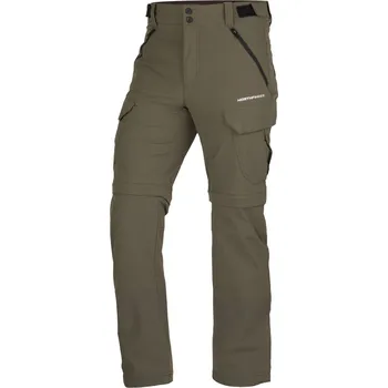 Northfinder Pánské trekingové 2v1 kargo kalhoty CARUSO, zelená, XL