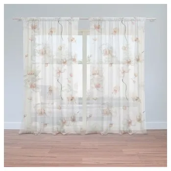Záclona Záclony Bílá orchidej: 2ks 150x250cm (cs, Sablio)