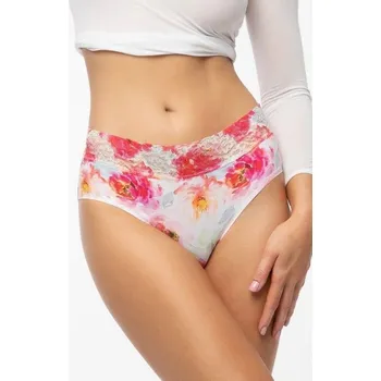 Dámské oblečení Kalhotky Julimex Hipster Hiphuggers Peony XL Růžová