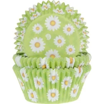 Forma na pečení House of Marie Jarní kytičky - kopretiny cukrářské košíčky pk/50
