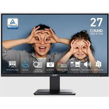 Monitor MSI Pro MP273U 27"/IPS/4K UHD/60Hz/4ms/Black/2R - PRO MP273U