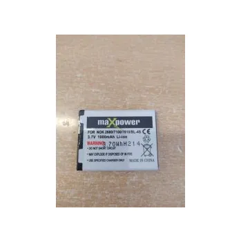 Baterie pro mobilní telefon MaxPower baterie BL-4S pro Nokia 2680/7100/7610 Li-Ion 1000 mAh; 3.7V