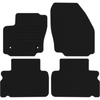 autokoberec Kobercové rohože Edecor velurové 4 ks