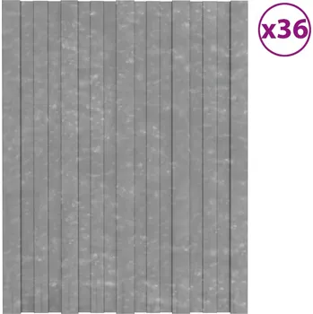 Střešní panely 12 ks pozinkovaná ocel zelené 100 x 45 cm