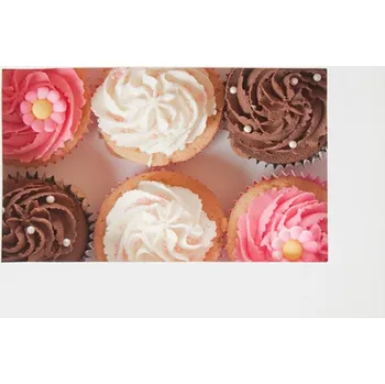 Krabice na pečivo House of Marie Krabice na 6 cupcaky, muffiny s okénkem - 2 ks v balení