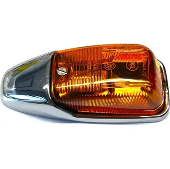 Osvětlení pro motocykl Blinkr - revmaplech - Jawa a ČZ - chrom