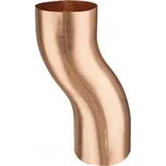 KJG Koleno soklové 100 mm, měděné