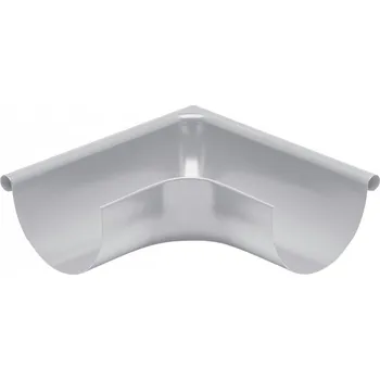 okap KJG Roh žlabový venkovní bílo hliníkový 250 mm