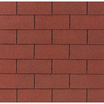 Střešní krytina IKO Superglass obdélník - cihlově červená/10